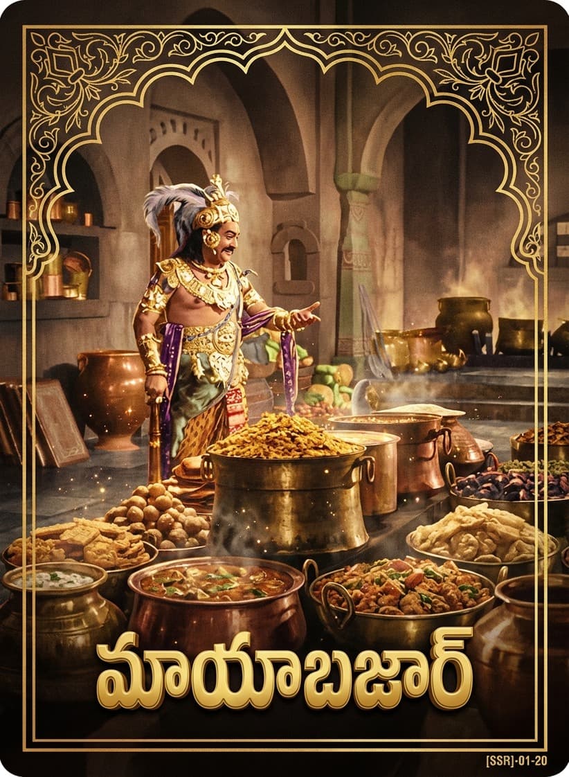 Mayabazar Legendary collector card